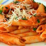 Macarrones con tomate